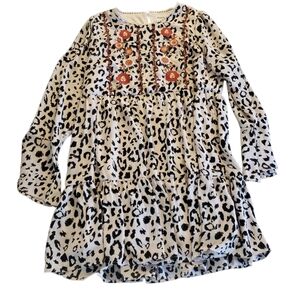 embroidered tunic dress Savanna Jane Maxi Dress – Whiskey Babe Tx Boutique main image 0